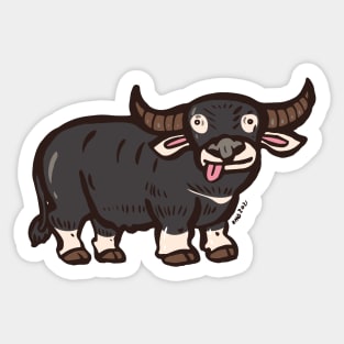 Water buffalo Sticker